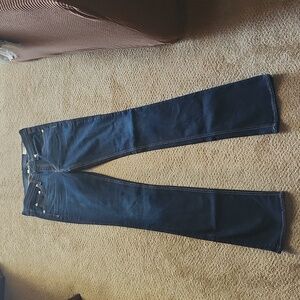 Rag and Bone Stilleto Boot Cut Jeans in Kensington Dark Wash NWOT Size 27